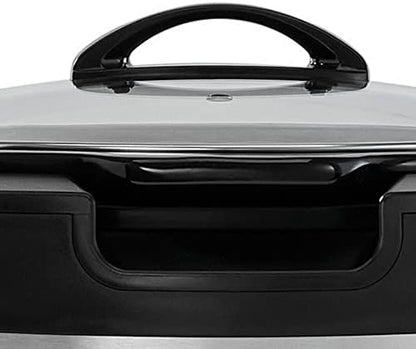 Crock-Pot Thermoshield 6 Quart Slow Cooker with Carry Handles Plus C6B14