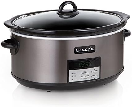 Crock-Pot 8 Quart Programmable Slow Cooker with Auto Warm Daily C6B11