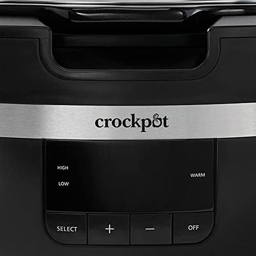 Crock-Pot Thermoshield 6 Quart Slow Cooker with Carry Handles Plus C6B14