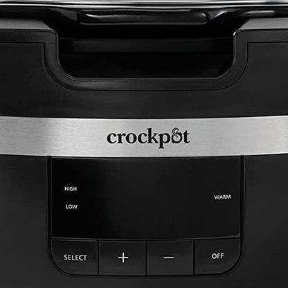Crock-Pot Thermoshield 6 Quart Slow Cooker with Carry Handles Plus C6B14