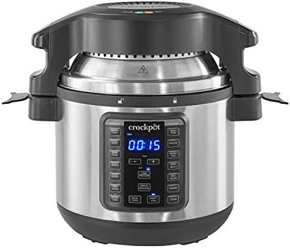 Crock-Pot Express Crisp 8 Quart 10-in-1 Pressure Cooker Prime C6B80