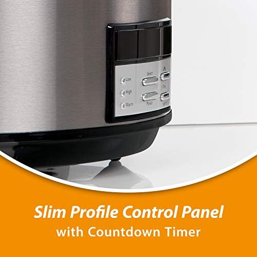 Crock-Pot 8 Quart Programmable Slow Cooker with Auto Warm Daily C6B11