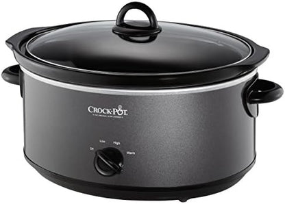 Crock-Pot 7 Quart Slow Cooker – Charcoal Prime C6B93