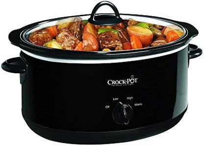 Crock-Pot 8 Quart Manual Slow Cooker – Black Choice C6B92