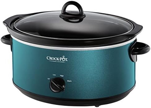 Crock-Pot 7 Quart Manual Slow Cooker – Turquoise Fresh C6B81
