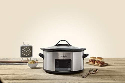 Crock-Pot MyTime 6 Quart Programmable Slow Cooker Fresh C6B66