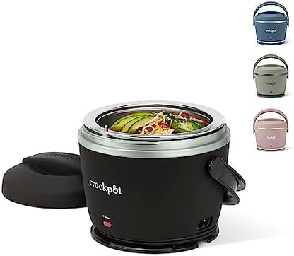 Crock-Pot Electric Lunch Box Food Warmer 20oz – Black Choice C6B37