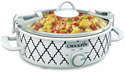 Crock-Pot 2.5 Quart Compact Casserole Slow Cooker Plus C6B98