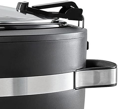 Crock-Pot Thermoshield 6 Quart Slow Cooker with Carry Handles Plus C6B14