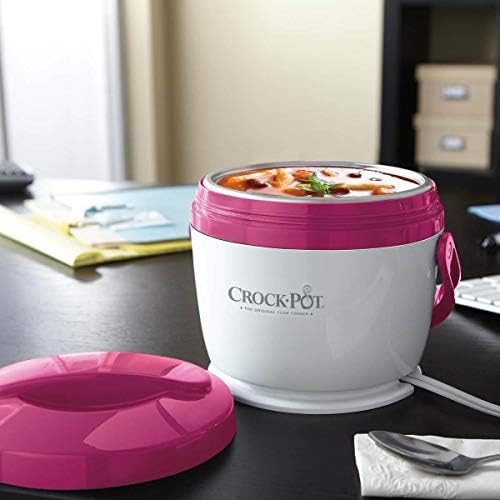 Crock-Pot Lunch Crock Portable Food Warmer 20oz – Pink Choice C6B64