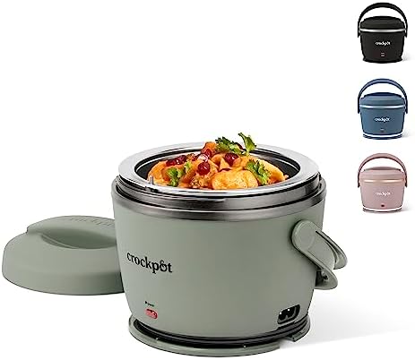 Crock-Pot Portable Electric Lunch Box Food Warmer – Green Choice C6B62