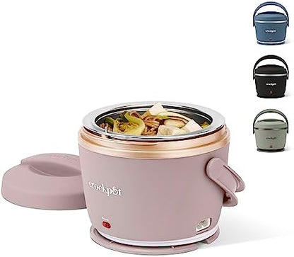 Crock-Pot Electric Lunch Box Food Warmer 20oz – Blush Pink Prime C6B62