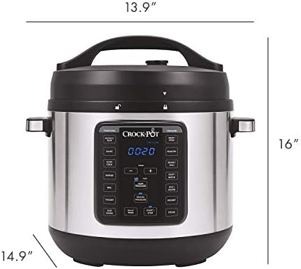 Crock-Pot 8 Quart Express Crock Multi-Use Pressure Cooker Select C6B13