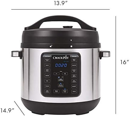 Crock-Pot 8 Quart Express Crock Multi-Use Pressure Cooker Select C6B13