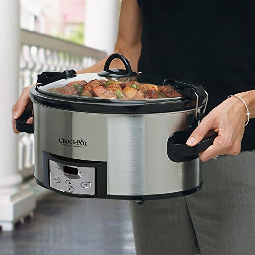 Crock-Pot Cook & Carry 6 Quart Programmable Slow Cooker Choice C6B55