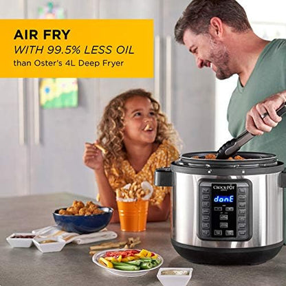 Crock-Pot Express Crisp 8 Quart 10-in-1 Pressure Cooker Prime C6B80