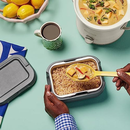 Crock-Pot Portable Electric Lunch Box Food Warmer 28oz Signature C6B41