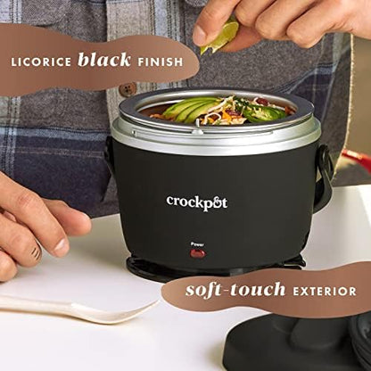 Crock-Pot Electric Lunch Box Food Warmer 20oz – Black Choice C6B37