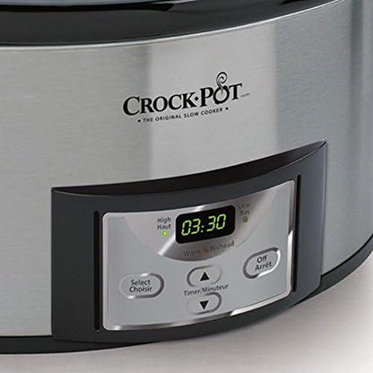 Crock-Pot Cook & Carry 6 Quart Programmable Slow Cooker Choice C6B55