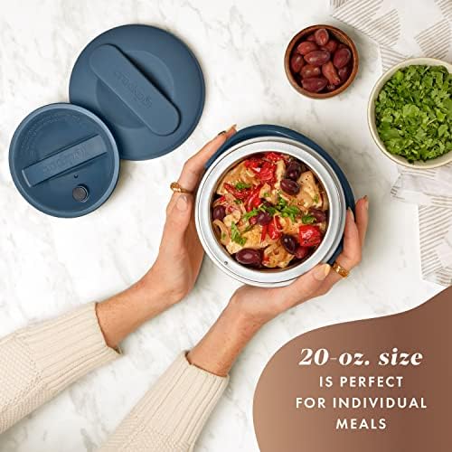 Crock-Pot Electric Lunch Box Food Warmer 20oz – Faded Blue Classic C6B35
