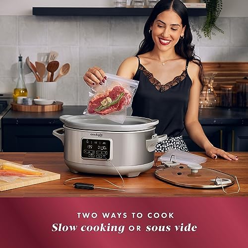 Crock-Pot 7 Quart Programmable Cook & Carry Slow Cooker Plus C6B86