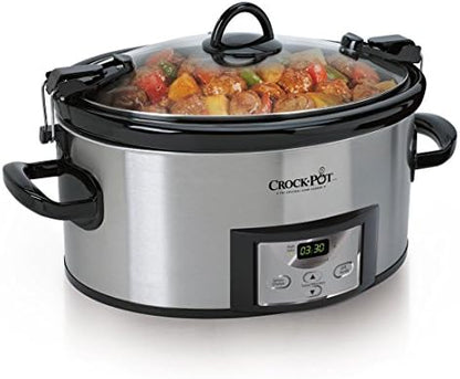 Crock-Pot Cook & Carry 6 Quart Programmable Slow Cooker Choice C6B55