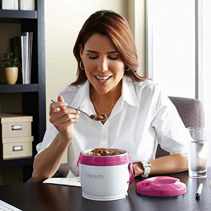 Crock-Pot Lunch Crock Portable Food Warmer 20oz – Pink Choice C6B64