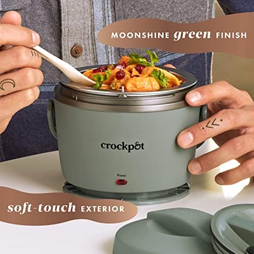 Crock-Pot Portable Electric Lunch Box Food Warmer – Green Choice C6B62