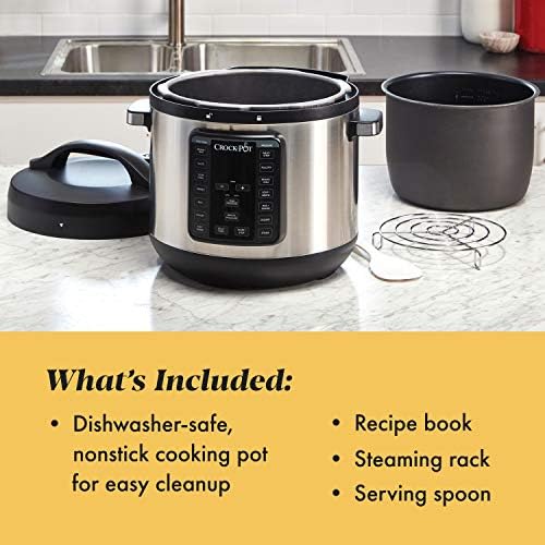 Crock-Pot 8 Quart Express Crock Multi-Use Pressure Cooker Select C6B13