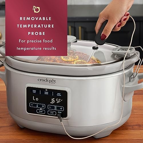 Crock-Pot 7 Quart Programmable Cook & Carry Slow Cooker Plus C6B86
