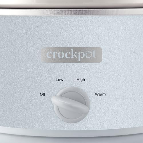 Crock-Pot 4.5 Quart Manual Slow Cooker – Macaroon Blue Classic C6B57
