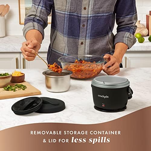 Crock-Pot Electric Lunch Box Food Warmer 20oz – Black Choice C6B37