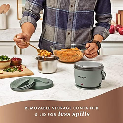 Crock-Pot Portable Electric Lunch Box Food Warmer – Green Choice C6B62