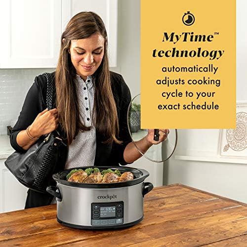 Crock-Pot MyTime 6 Quart Programmable Slow Cooker Fresh C6B66