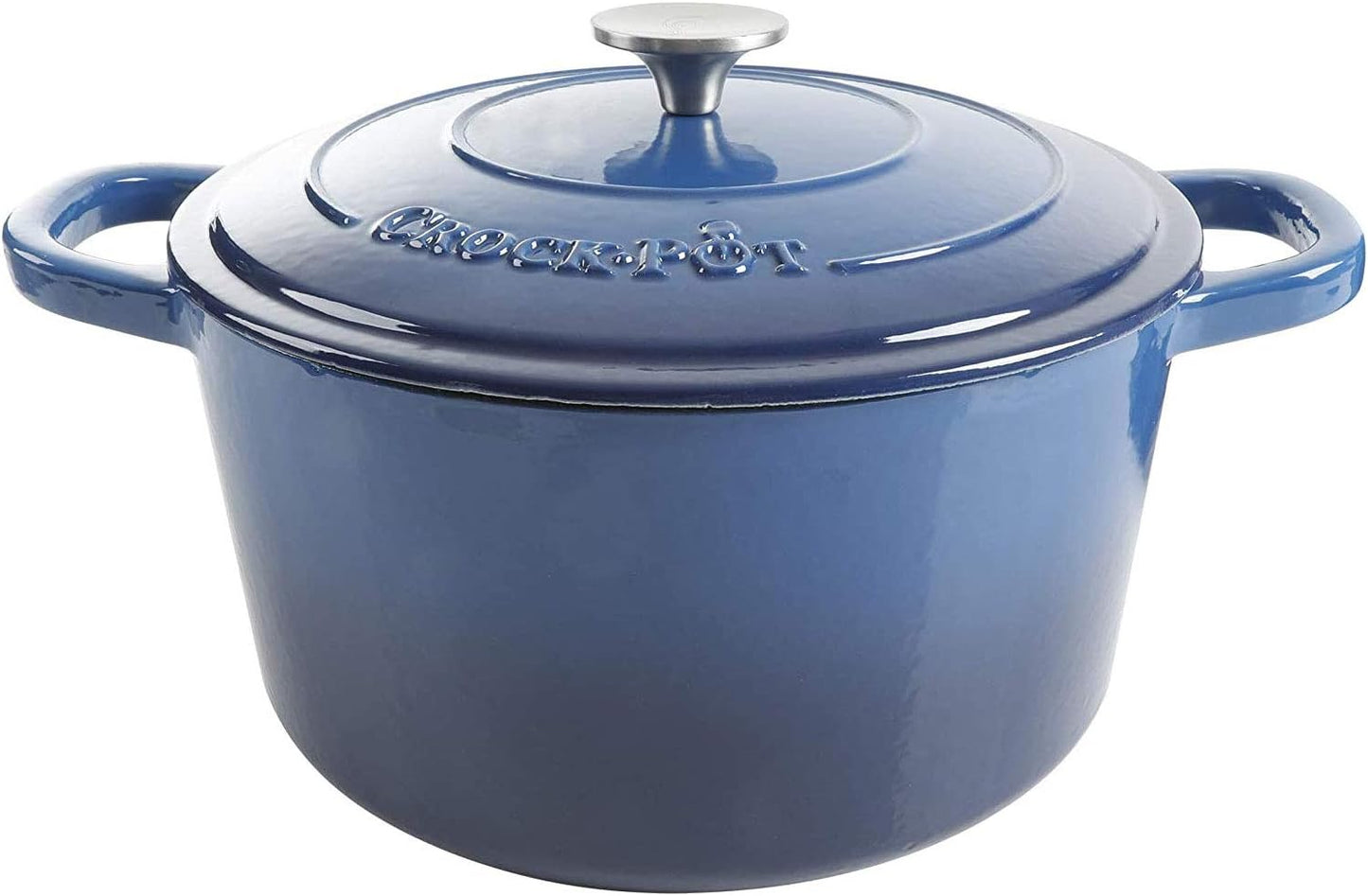 Crock-Pot 3 Quart Enameled Cast Iron Dutch Oven – Aqua Classic C6B90
