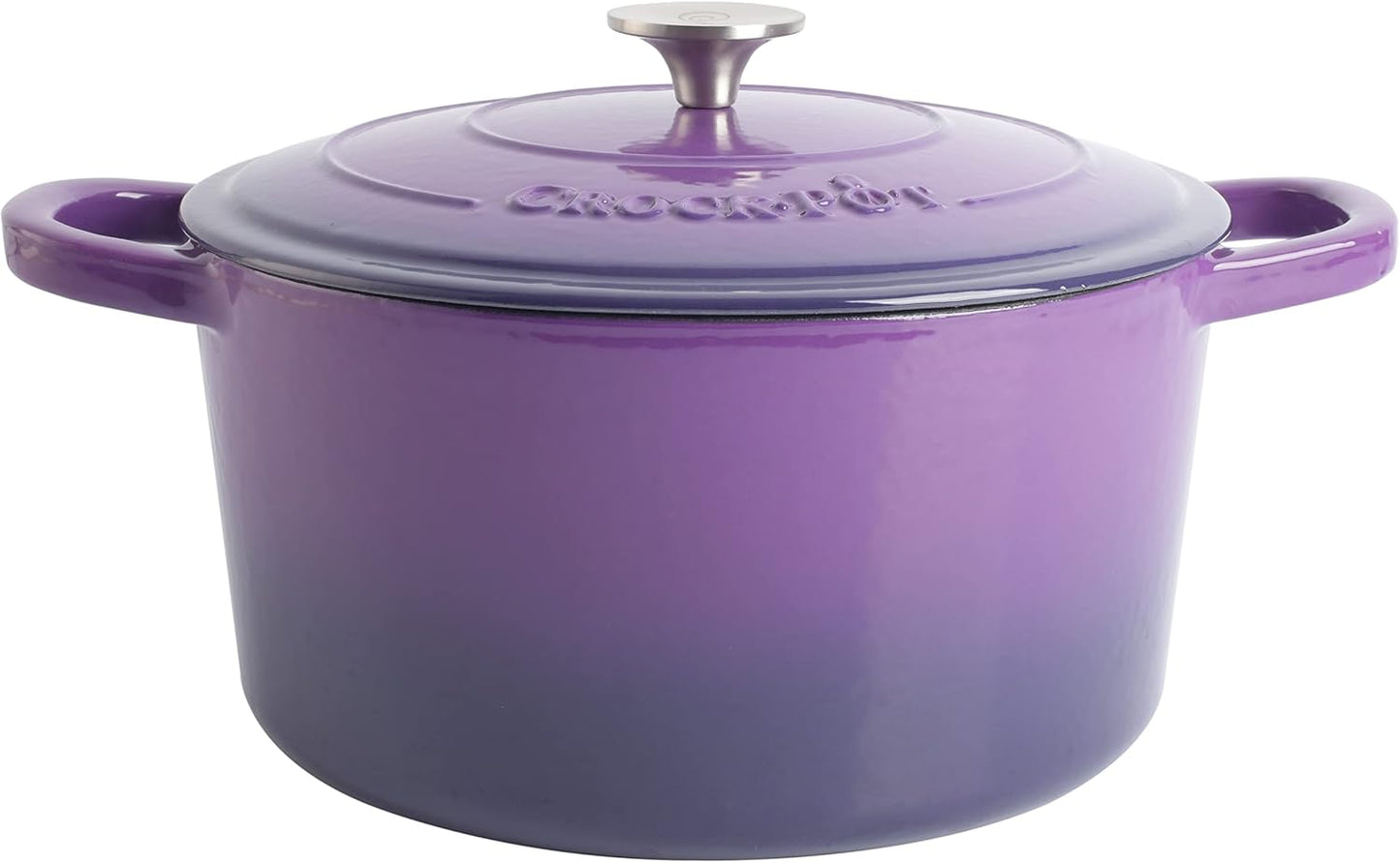 Crock-Pot 3 Quart Enameled Cast Iron Dutch Oven – Aqua Classic C6B90