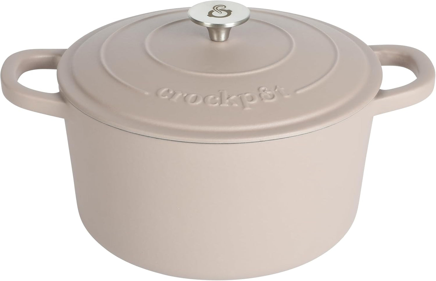 Crock-Pot 3 Quart Enameled Cast Iron Dutch Oven – Aqua Classic C6B90