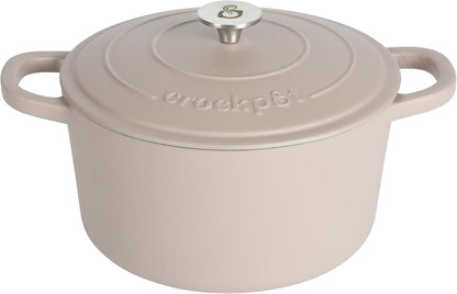 Crock-Pot 3 Quart Enameled Cast Iron Dutch Oven – Aqua Classic C6B90
