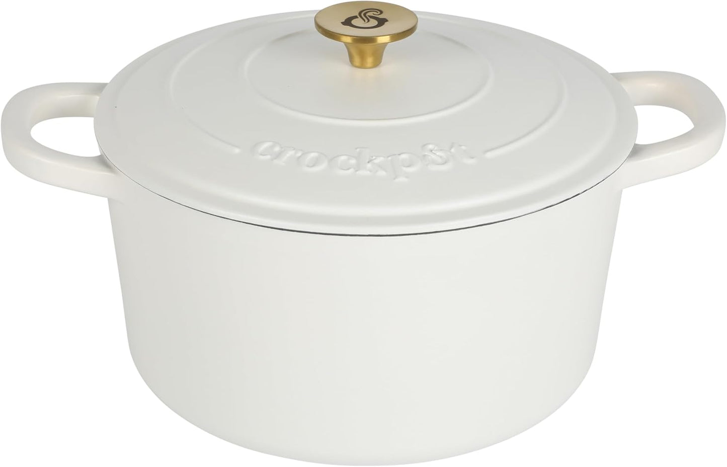 Crock-Pot 3 Quart Enameled Cast Iron Dutch Oven – Aqua Classic C6B90