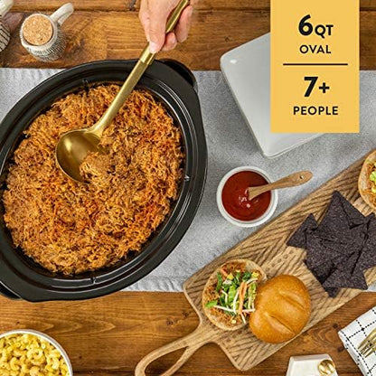 Crock-Pot MyTime 6 Quart Programmable Slow Cooker Fresh C6B66