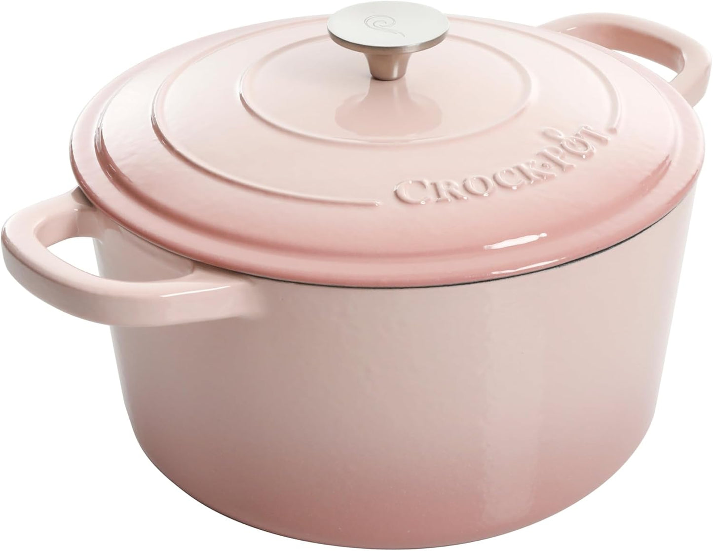 Crock-Pot 3 Quart Enameled Cast Iron Dutch Oven – Aqua Classic C6B90