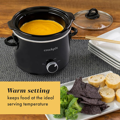 Crock-Pot 2 Quart Mini Slow Cooker – Classic Compact Cooker Select C6B13